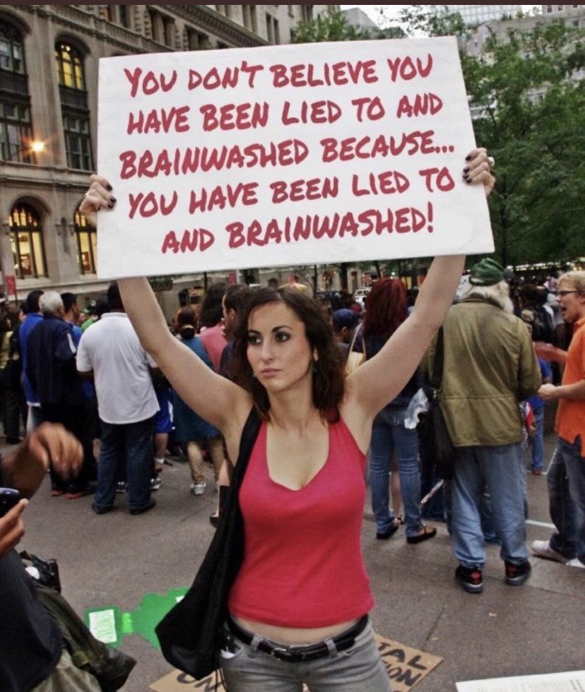 GillianMcKeith's tweet photo. This is the problem we are facing... #Brainwashing #MedicalTyranny #profitoverhealth https://t.co/TLtS1N67oL