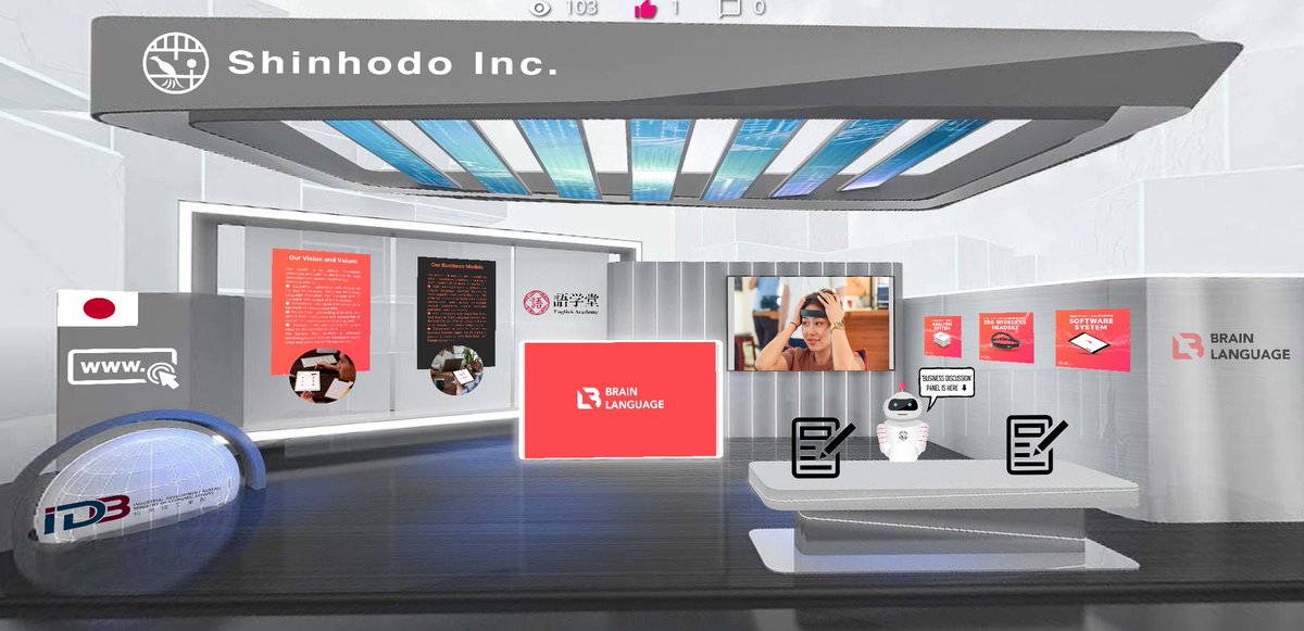 BrainLanguages's tweet photo. いよいよ展示がスタートしました! 🤩
アクセスはこちら：https://t.co/o0LTFrhxcj

—
#Innotech #Taiwan #exhibition #BrainLanguage #Expo #EdTech #Technology #Science #Education #Language #EEG #Tokyo https://t.co/EpmDaaEmfa