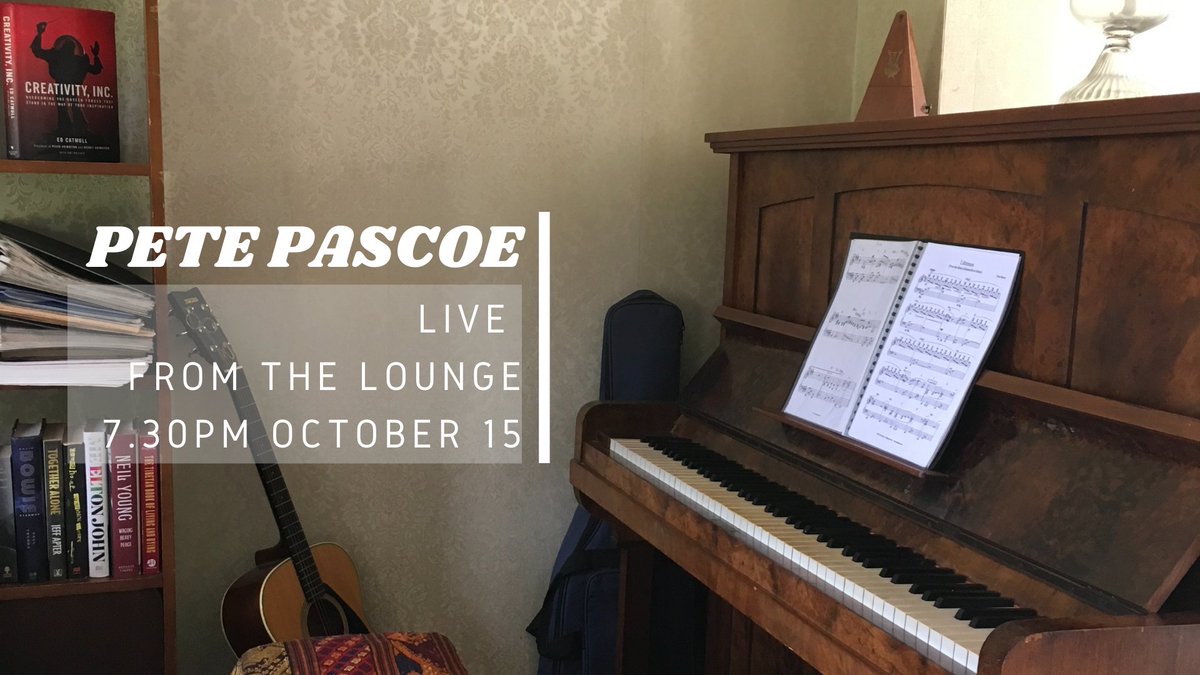 pete_pascoe's tweet photo. Happy to be going Live for concert #3 tomorrow - Lockdown6.0 - Melbourne AEST- watch via my insta or songwriter page on FB https://t.co/QfoIWuoIV7