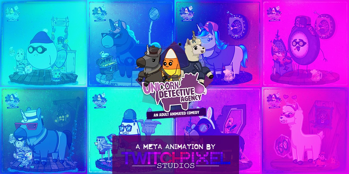 JSaamanen's tweet photo. Awesome article on our #NFT #MetaAnimation project #Unicorn Detective Agency on @TodayNft !
https://t.co/gSWkz2ubmk
Join our Discord for exclusives! Link in our studios @TwitchPixelAnim bio!
#NFTs #NFTCommmunity #NFTcollectibles #nftcollectors #nftcollector #nft https://t.co/jIr4XXKj1V