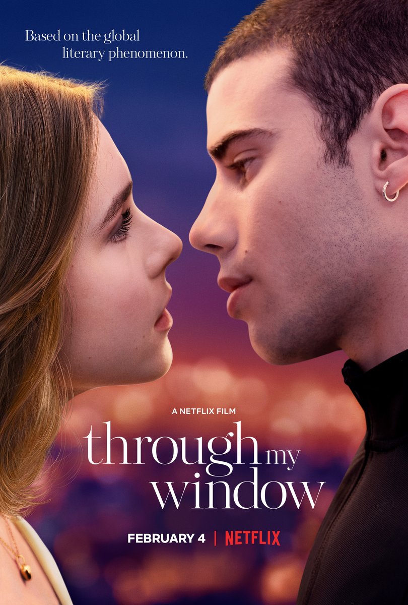 netflix's tweet photo. Ready to fall in love with Ares and Raquel? 

A Traves De Mi Ventana / Through My Window premieres February 4 https://t.co/1n8af7YOGK