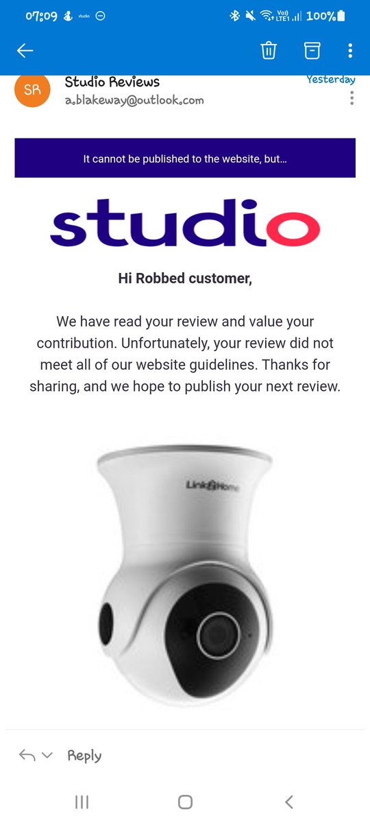 Wolvesnut74's tweet image. Moderated reviews!!! I didn&apos;t swear I wasn&apos;t offensive yet you won&apos;t publish my review and all I stated was the truth! 🤬 @studio_co_uk  time to shut my account I think clearly customer care isn&apos;t your priority infact your reputation is! 
And no I won&apos;t DM its not worth it 👍