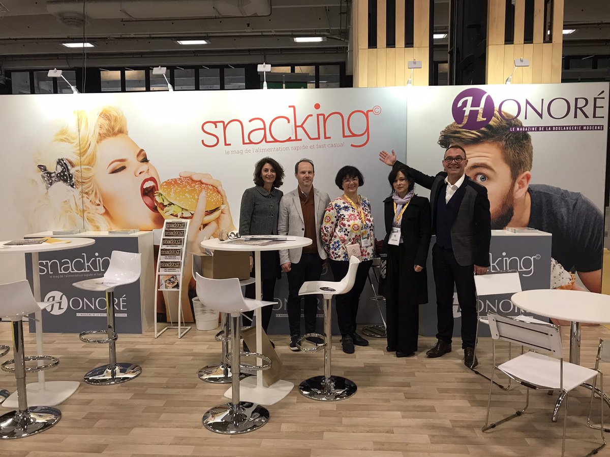 Retrouvez toute l équipe de France Snacking sur notre stand A11 A13, au salon Sandwich &amp; Snack Show ! The place to be après une 1re journée de forte affluence ! Et passez sur l espace Innovations où sont exposés les 37 Laureats des Snacking d Or 2021