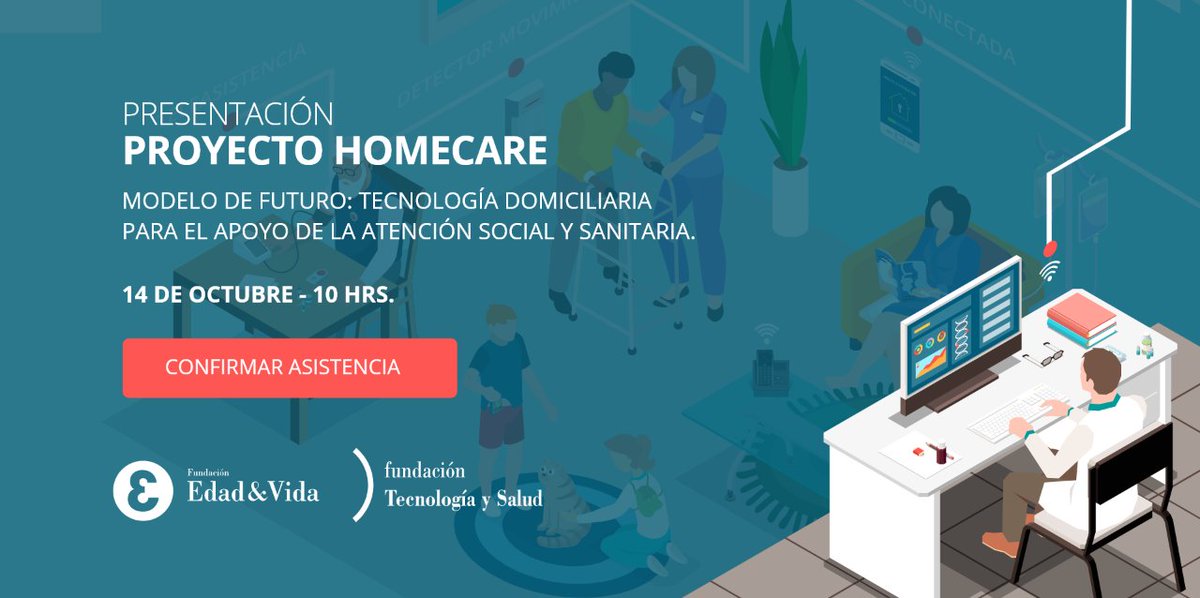 Edad & Vida (@edadyvida) on Twitter photo #HOY a las 10.00 a.m. #INVITACIÓN Webinar #ProyectoHomecare “Modelo de futuro: tecnología domiciliaria para el apoyo de la atención social y sanitaria” <a href="/fenin_es/">Fenin</a> @FundacionTyS <a href="/tunstall_es/">Tunstall España</a> <a href="/estersarquella/">estersarquella</a> <a href="/FPilares/">Fundación Pilares</a> <a href="/LaPorres/">Mari Carmen Porres</a> <a href="/PeriodicoNGD/">NGD Gestión y Dependencia</a> <a href="/COCIR/">COCIR</a> <a href="/ForoTF/">Foro Técnico de Formación</a> mtr.cool/nqkrfwjkog #HOY a las 10.00 a.m. #INVITACIÓN Webinar #ProyectoHomecare “Modelo de futuro: tecnología domiciliaria para el apoyo de la atención social y sanitaria” <a href="/fenin_es/">Fenin</a> @FundacionTyS <a href="/tunstall_es/">Tunstall España</a> <a href="/estersarquella/">estersarquella</a> <a href="/FPilares/">Fundación Pilares</a> <a href="/LaPorres/">Mari Carmen Porres</a> <a href="/PeriodicoNGD/">NGD Gestión y Dependencia</a> <a href="/COCIR/">COCIR</a> <a href="/ForoTF/">Foro Técnico de Formación</a> mtr.cool/nqkrfwjkog