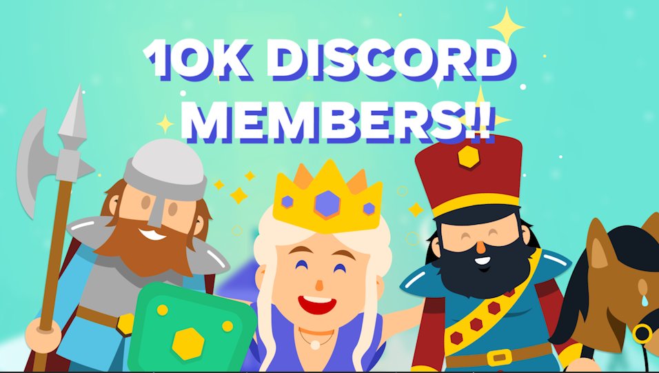 game_of_blocks's tweet photo. ❤️Much love to our Discord community!

🤯The Questers, Fishers, Jesters, Artist, Merchants, Archers, Adventurers, Heroes,  Cavalry, Citizens and the Tavern goers.

🤗We appreciate you all! Phase 1 Ends soon... thank you and congrats for all those who joined us early. https://t.co/GPXMZQMZd9