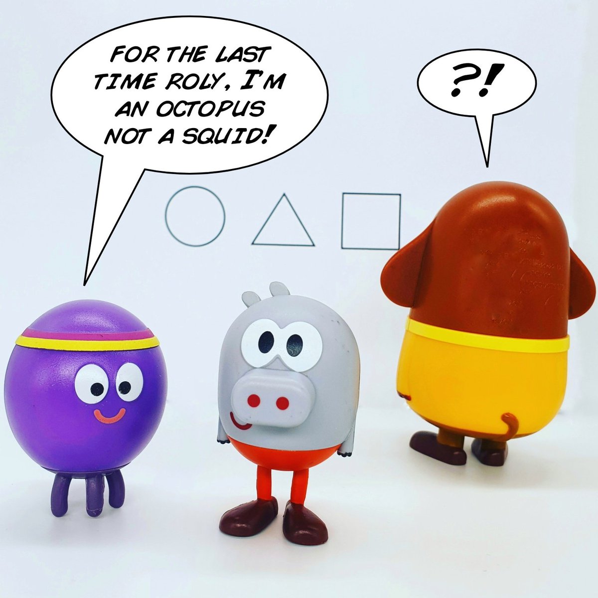 Oh dear... #SquidGame #heyduggee #cbeebies