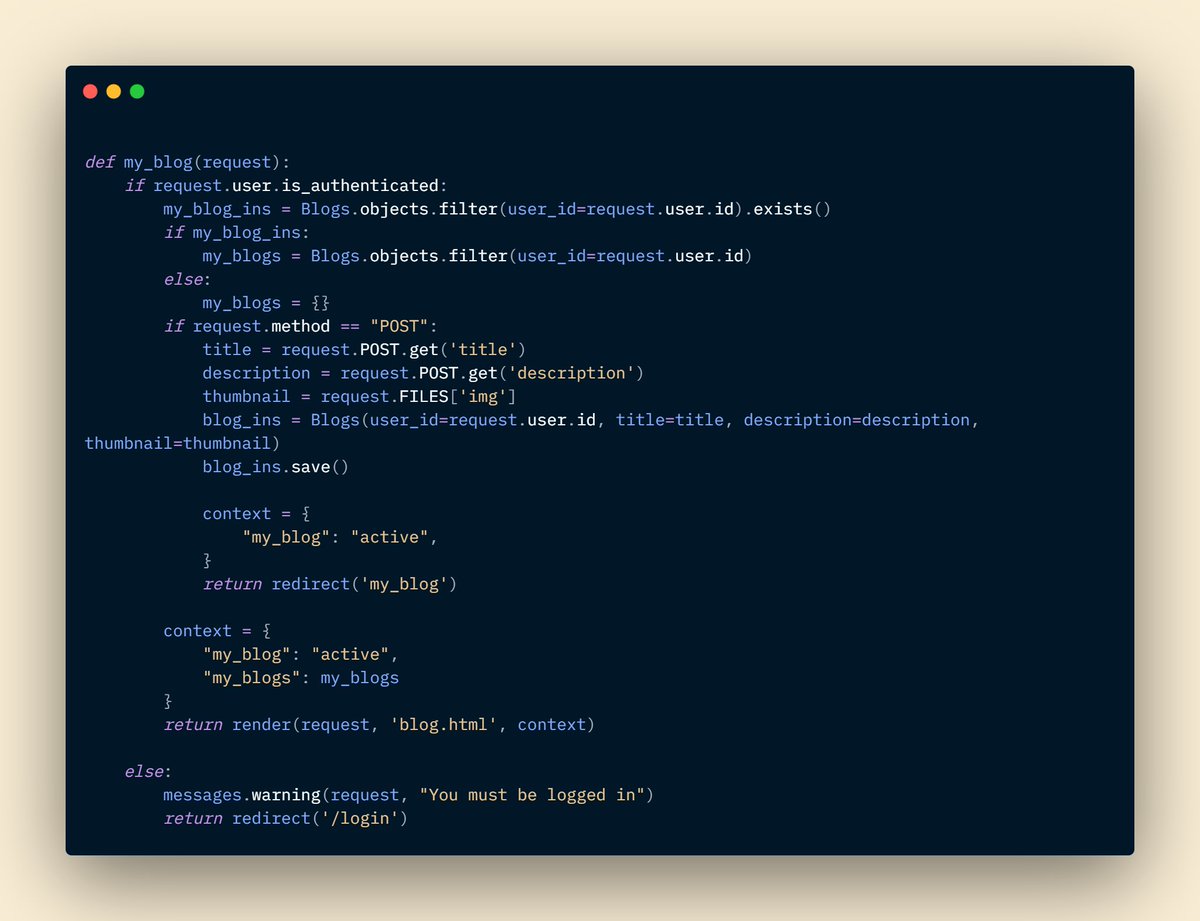 shuvro_75's tweet image. #day 3⃣6⃣
#100daysOfCodingChallenge
#pythonCodingChallenge 
#React #dev #programmer #developer
#javaScript #python #django
#webDevelopment #FrontEndDevelopment
#shuvro_75
Today I made a blog post functionality using python Django for my Bookshelf management project.