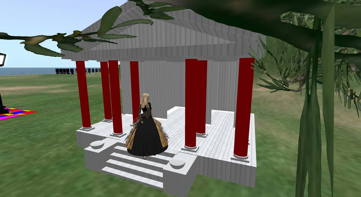 fantascrivendo's tweet photo. Tempio Etrusco ora nel mondo immersivo di #edMondo per le attività con i miei studenti. #3D #VirtualReality #immersive https://t.co/HJDeOA5zv3