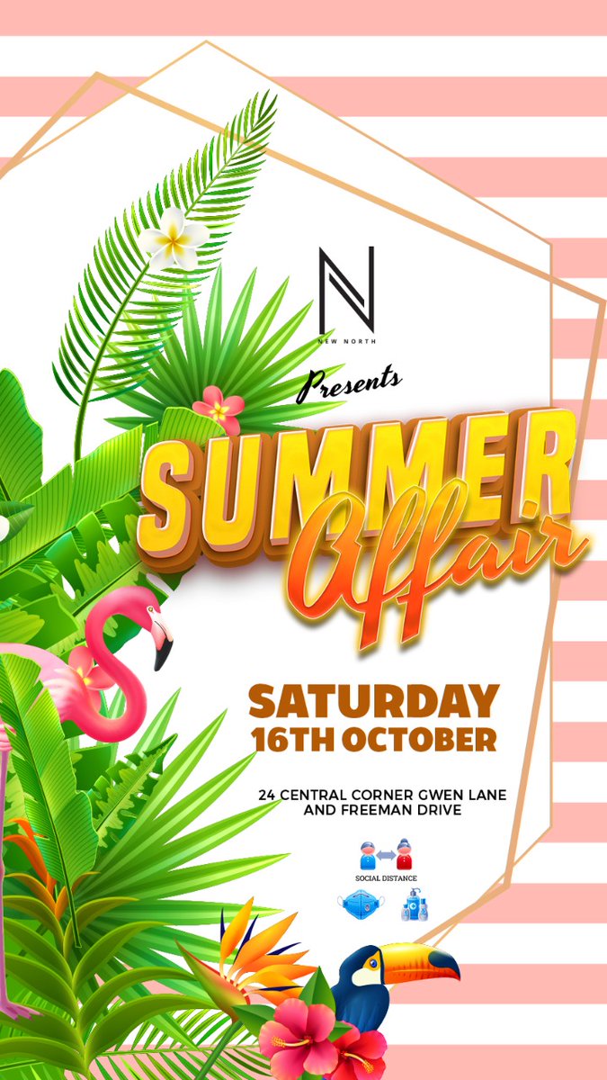khaiaFama's tweet photo. New North presents Summer Affairs on the 16th October and it will be memorable. π₯π―@taboo_jhb
Date- 16 October 2021
Doors open at 5pm
π24 Central Corner of Gwen lane and Freeman Drive
Table bookingsπ
Contact 064 976 3486/079 319 6740/063 433 2590
#FollowTheBoo https://t.co/qS5gs9YnJ7