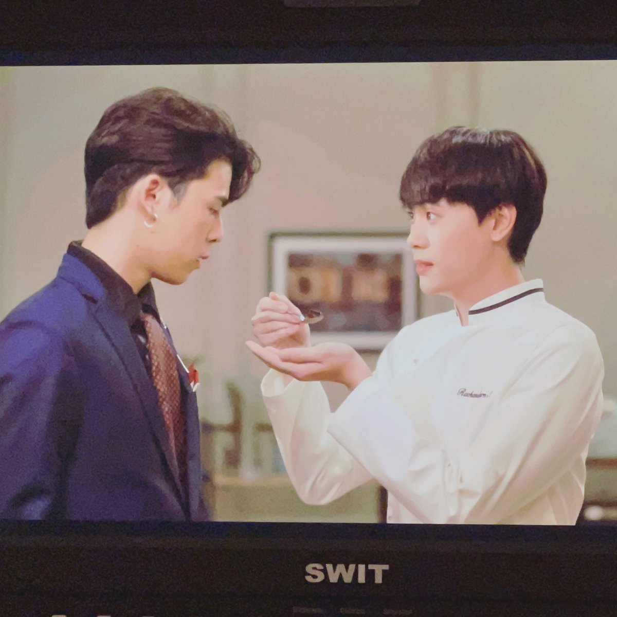 cholladanancy's tweet photo. Kim &amp; Ryu from Bitter Sweet The Series 
When there are something bitter just wait for the right time something sweet will sure follow very soon #bittersweettheseries #mypepo #แล้วแต่เปอร์ #ปอยปี้เอ๋อแท้ไม่ปรุงแต่ง #คู่นี้ยังหวานเหมือนเดิม https://t.co/mvQDECtry7