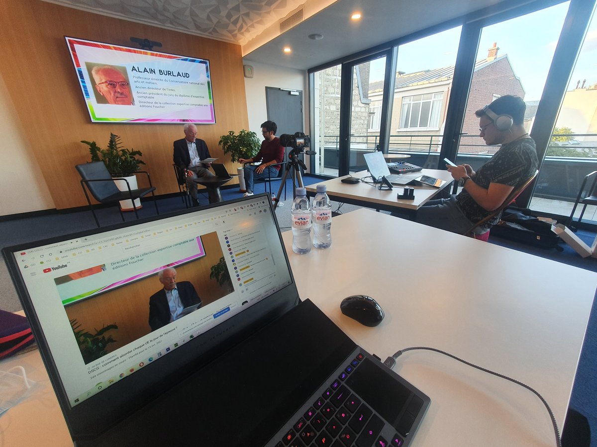 ComptaOnline's tweet photo. @lbenoudiz Presque 1600 connectés hier lors de la #WebConfCO sur le #DSCG 2021 ! On s'est régalé ! https://t.co/TreaM4Byol