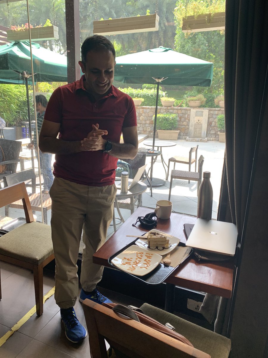 PuneetBatra1979's tweet photo. @StarbucksIndia Thanks for lovely surprise. You made it public. Now keep my age a secret🤫😉 https://t.co/TPmU83V86V