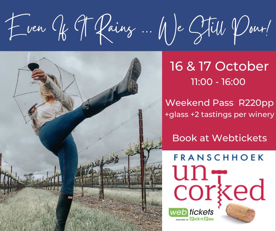 Come rain or shine ...