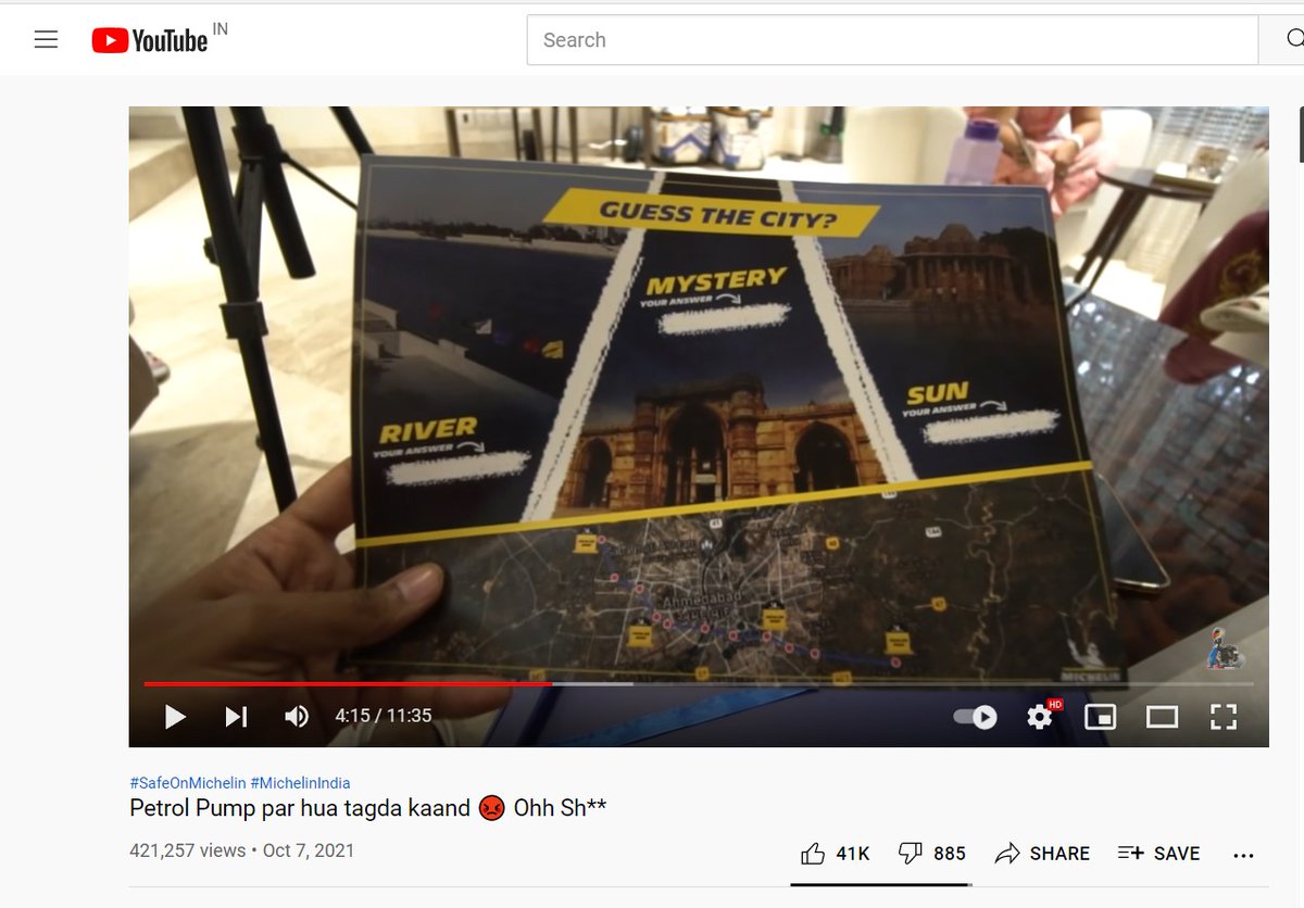 your_fav_dish's tweet photo. Guys this puzzle is very awesome correct answer is Ahmedabad hehehe.
#SafeOnMichelin #MichelinIndia https://t.co/w11HFnQn7D