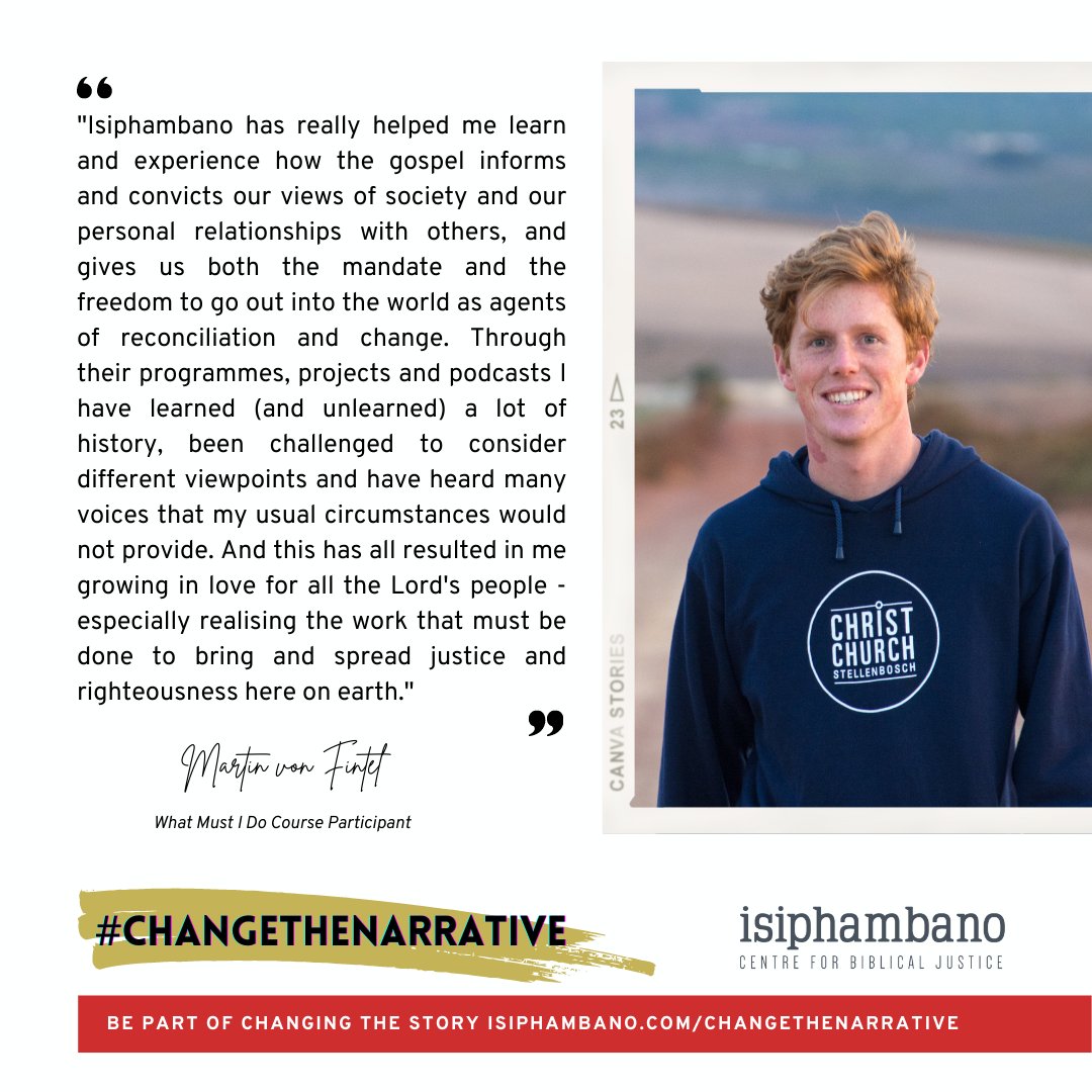 martinvonfintel's tweet photo. I have really grown and benefitted from the ministry of @IsiphambanoSA. You can too, and help to #changethenarrative
#isiphambano
https://t.co/XoZnmvweOP https://t.co/ZHVyNLkSJv