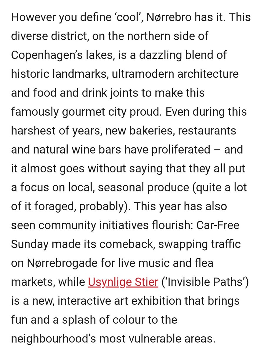 SophiaStovall's tweet photo. COOL COPENHAGEN | No. 1 NØRREBRO
#Denmark neighbourhood makes it to the @timeout top places for food, fun, culture &amp; community. It's a favourite of mine too with many happy summers hanging out in the city with cousins &amp; friends #noerrbro 
https://t.co/Z4olPBcPFJ https://t.co/pmVdsFDDms