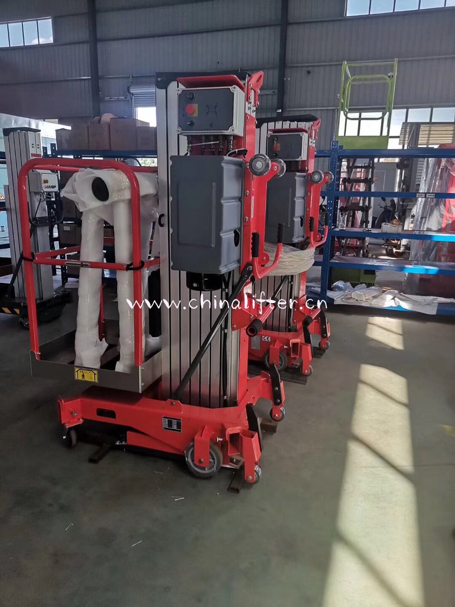 ZTCL_Judy's tweet photo. ZTCL #genieawp type aluminum alloy mast lift 5-12M.
WhatsApp:+86 17865775320
Email:judy@chinalifter.cn
#genie #genielift #aeriallift #rentalequipment #maintenance #accesslift #mantall #aerialplatform #liftingplatform #equipment #liftingsolution #aluminumlift https://t.co/5dpBE1S5KE