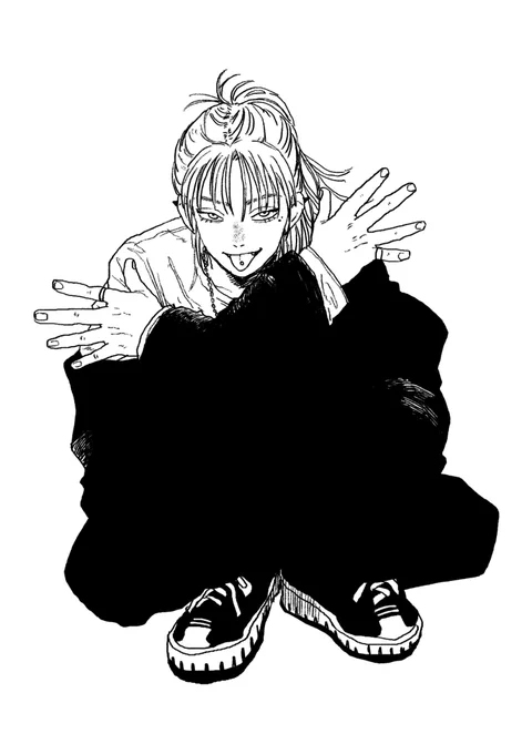 過去絵男の子 