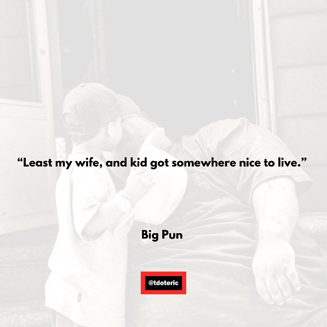 tdoteric's tweet photo. #BigPun & Son
#1996
#Home
.
Photo © T. Eric Monroe @tdoteric
.
#RareandUnseenMoments #90sHiphop #BigPun #ChristopherRios #TheBronx #NYC #Hiphop #Culture #tdoteric #Tdoteric #collector #photography #nyc #BroadenedExposure #LESARTTOUR #quote #quotes
#NFT #NFTArt #NFTArtist https://t.co/EshZuYUkG2