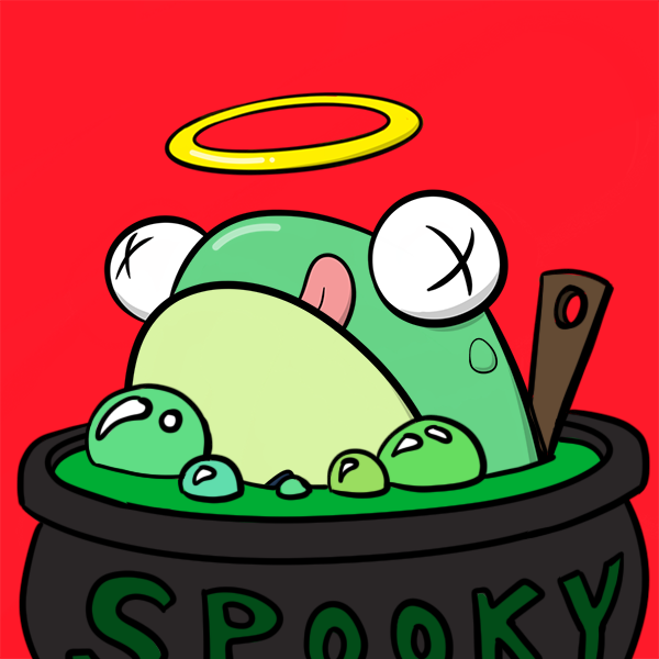 Fly Frog (@flyfrogsnft) on Twitter photo Froggie soup anyone? Pond member <a href="/RedactedFrog/">Redacted Frog - NFT Artist</a> is still at it, making costumes for pond members to dress up in. Happy Frogoweeen, ribbit...I mean boooooo! Froggie soup anyone? Pond member <a href="/RedactedFrog/">Redacted Frog - NFT Artist</a> is still at it, making costumes for pond members to dress up in. Happy Frogoweeen, ribbit...I mean boooooo!