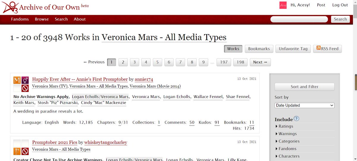 acessy420's tweet photo. Finally found a good ao3 mirror site,I can go back to fic reading now!!!!! https://t.co/l8UnpE0aD9