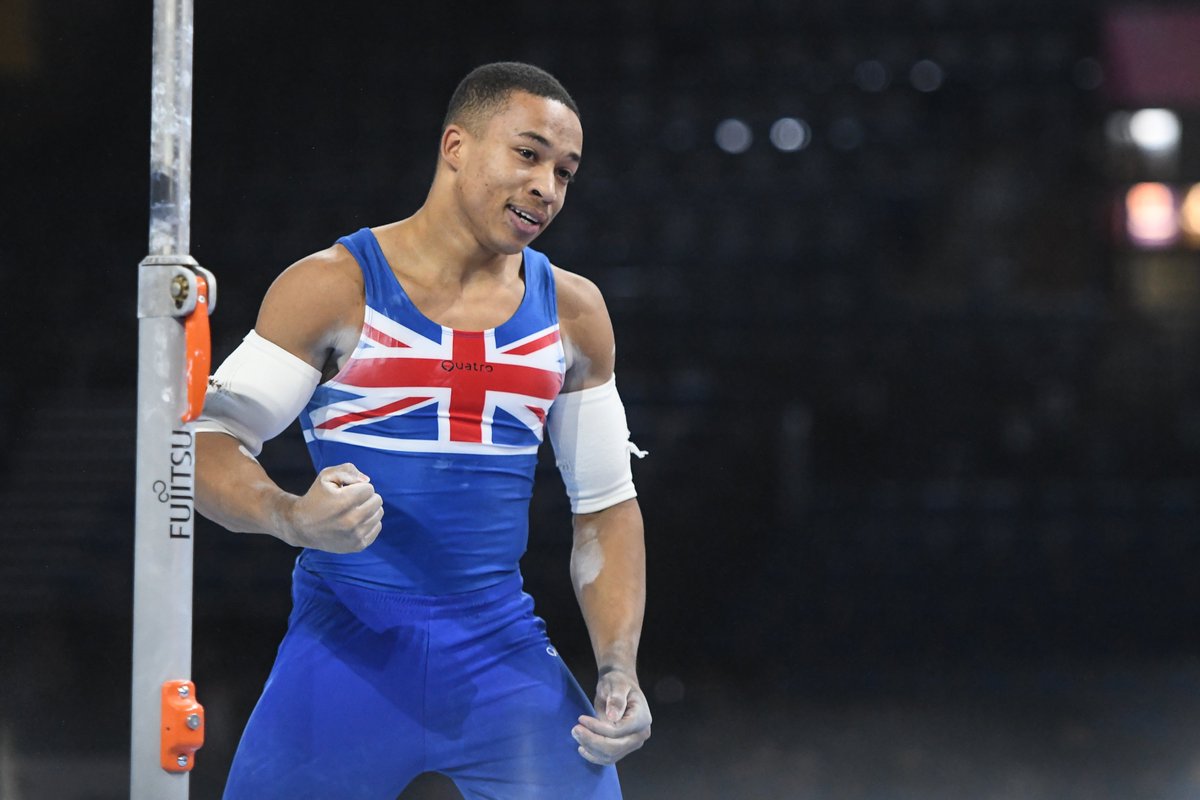 demonproducer's tweet image. October 13, 2019.
Joe Fraser is the WORLD CHAMPION 
on parallel bars..
WOW! 
@Joefrasergb 
top of the world!
@BritGymnastics
#Stuttgart2019   

instagram.com/joefraser1/