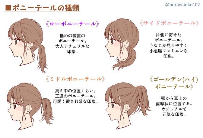 ポニテのtwitterイラスト検索結果