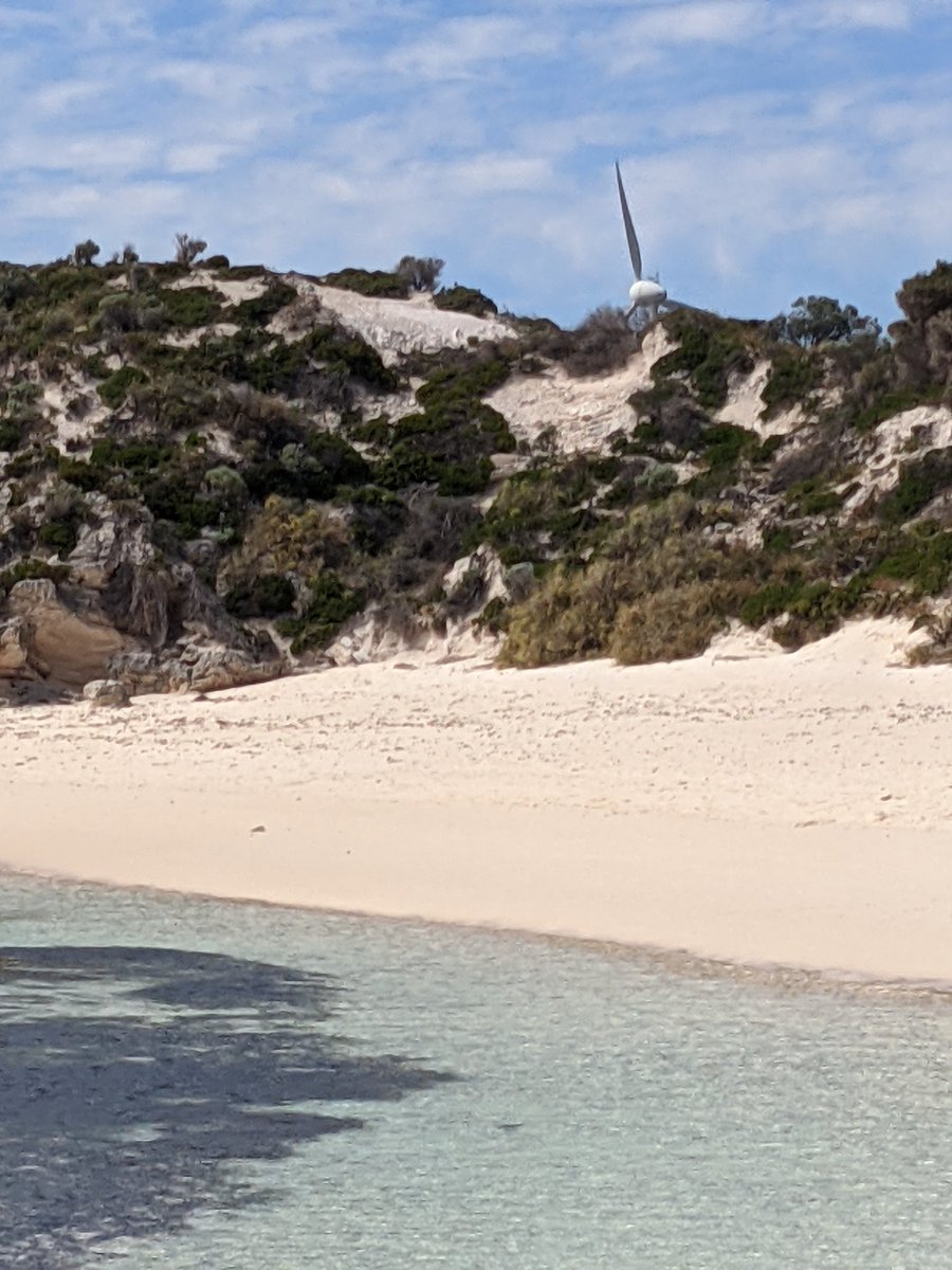 aaroncleung's tweet photo. Went to tweet the #rottnestwindturbine and realised the account was deleted!? Censorship? Needed a break from the socials? https://t.co/8cNs1UFraq