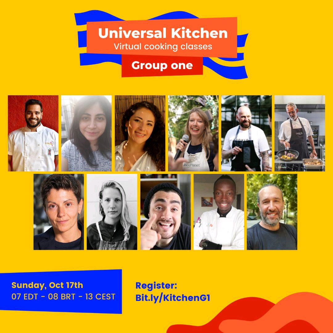 organiclifeorg's tweet photo. #WorldFoodDay2021 is here. Together with @thesgmovement we shall embark on an amazing culinary adventure. 23 chefs from around the world including our @NicOdhiambo will be teaching best practices in our kitchens. Sign up here https://t.co/hU266QYYQK
#SDGs #foodsystems https://t.co/uFHujRArKI