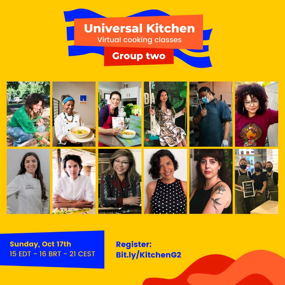 organiclifeorg's tweet photo. #WorldFoodDay2021 is here. Together with @thesgmovement we shall embark on an amazing culinary adventure. 23 chefs from around the world including our @NicOdhiambo will be teaching best practices in our kitchens. Sign up here https://t.co/hU266QYYQK
#SDGs #foodsystems https://t.co/uFHujRArKI