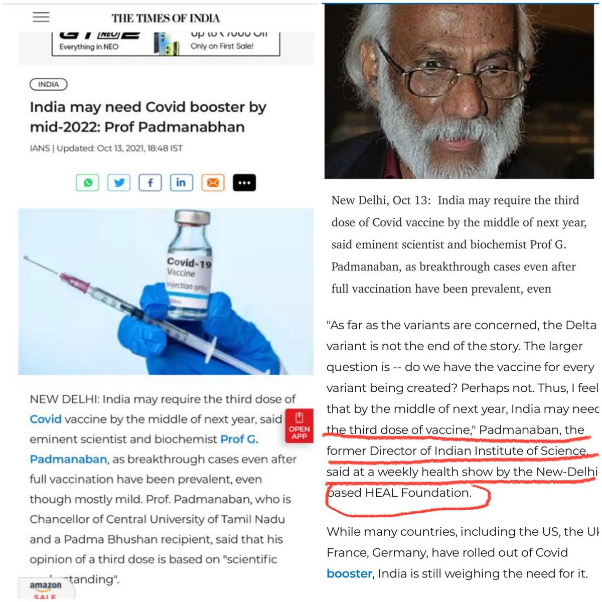 SWADEEP's tweet photo. #deliberations #toenable #healthcare #providers #policymakers #scientists #publichealth #experts & the #publicatlarge for #covidout #fightcoronavirustogether and make a #healthynation ๐ฎ๐ณ
#health4all #healfoundation
https://t.co/8DtthnHDfK
@healfoundation1 @HealthHeal https://t.co/7SfLw2KiN4