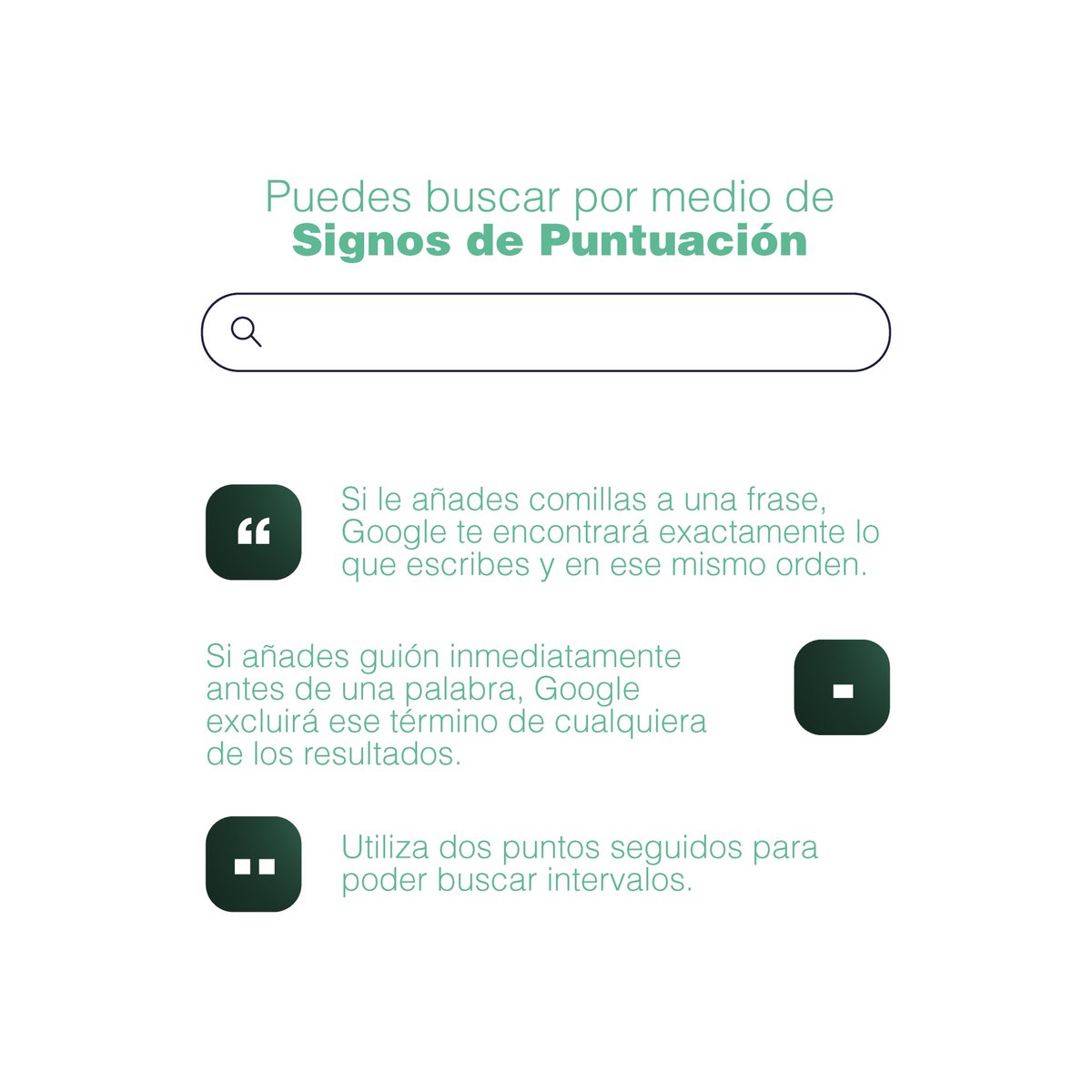 ¿Es posible buscar de forma más eficiente en #google?
Te enseñamos algunos #trucos para que tus búsquedas sean más exactas. 🔍