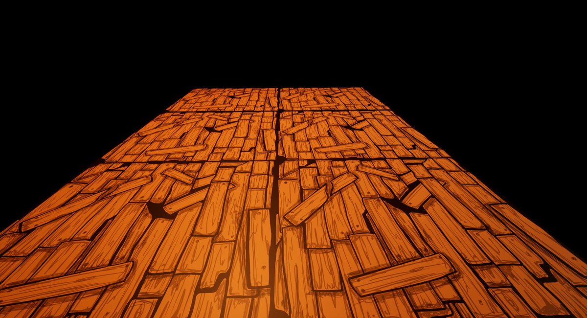 LanceCMuir's tweet photo. Just a little something for our ongoing games jam project for 3rd year. It's been a while since I hand textured in photoshop, especially with it being stylistic, safe to say I'm a little rusty 😂 https://t.co/CDk9frdPJs