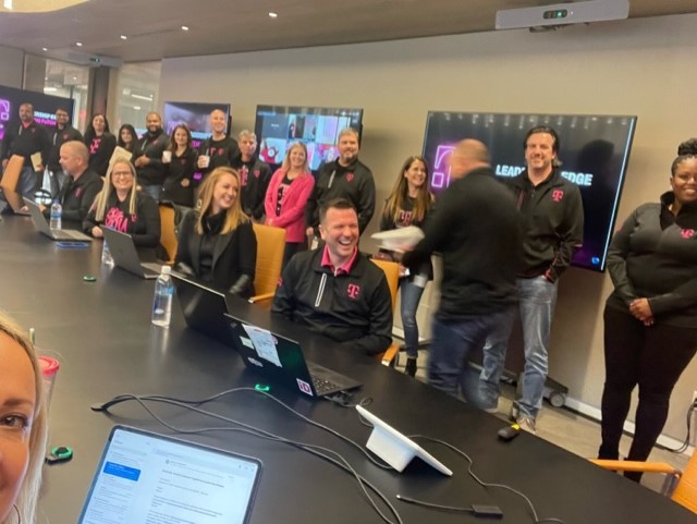 My favorite thing today? Listening to GREAT presentations from our Leadership Edge cohort! This program is designed to give <a href="/TMobile/">T-Mobile</a>'s top Director &amp; Sr. Director talent 8 months of leadership development to help accelerate their careers, and this team is 🔥! Awesome job today.