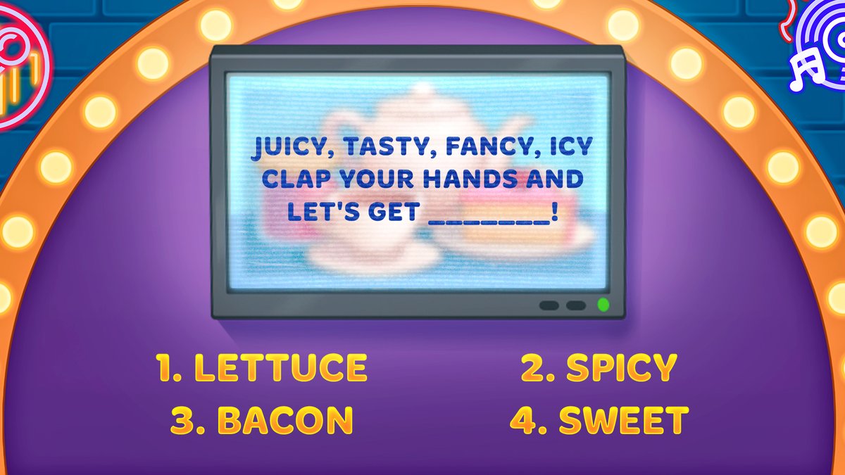 cookingdiary's tweet photo. There seems to be a missing word in the song lyrics, Chef! 😱🎤 Which word do you think fits the best? Share your answer in the comments below and get a chance to win 100 rubies! 🌟

#cookingdiary #tastyhills #mobilegames #contest https://t.co/ia0O8akizy
