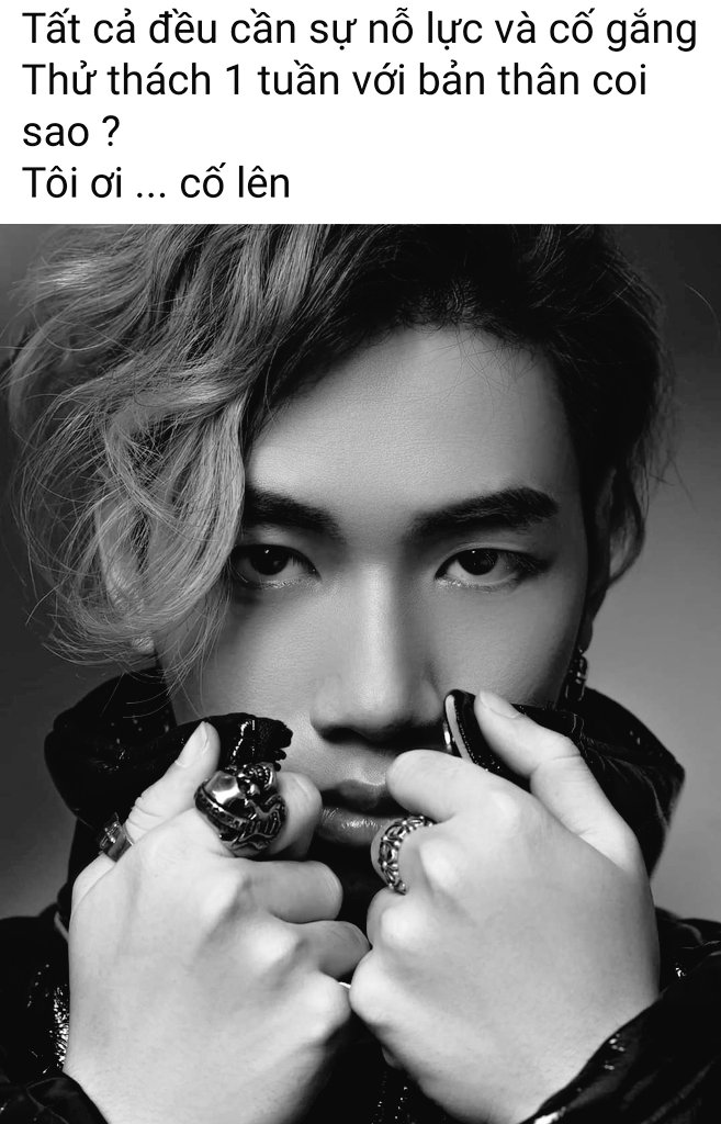 keys_phng's tweet photo. Em pé của mình sẽ luôn làm được, cố lên nhen ạ, thương ạ. Em luôn ở đây, yêu thương và hỗ trợ cho anh hết mình!!! @Kicmofficial #KICM https://t.co/O1ispPe3N3