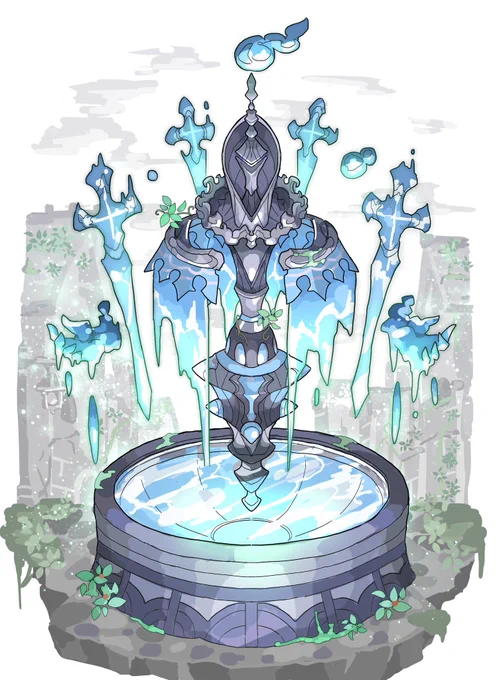 ボス案   噴水の騎士

⭐️作られた場所を守り続けるゴーレム 