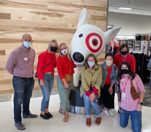 We had the pleasure of showing Jill Sando, Gena, Ingrid, Melanie and Michelle what we are made of! So thankful for this time and conversation. Beyond excited for what’s to come this Q4 and holiday season ❤️ #worksomewhereyoulove #Target #T0198