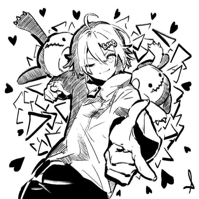 #Inktober Day 13
ショットガン・ナウル 
