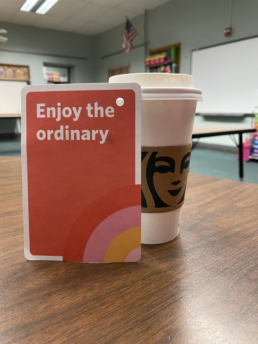 When an awesome friend and colleague just gets you! What a way to start the day! @SirnaSquad