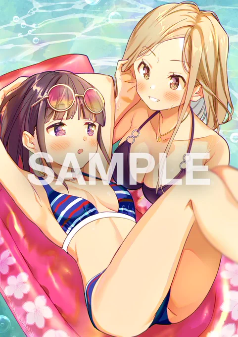 #秋だけどまだ全然暑いので水着絵再掲してもいい 