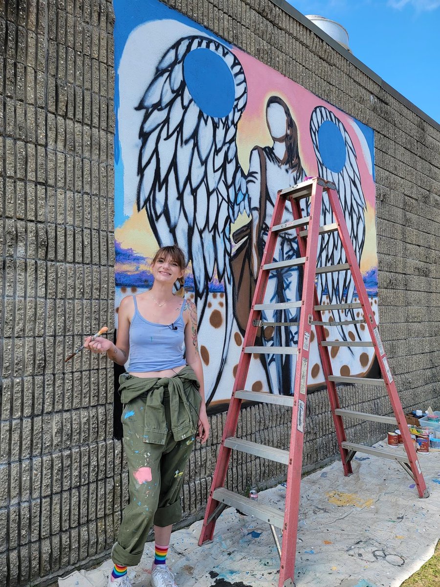 nzagger1's tweet photo. Day 2 .. suffolk county news did an article about Gabby, the mural &amp; Tess 
#justiceforgabby #justiceforgabbypetito #tributemurals #bbpstrong #longislandstrong 
•
"When words fail, art heals."
-Rachel Wilkins Blum
•
#suffolkcountynews https://t.co/f9Y64ja1yj