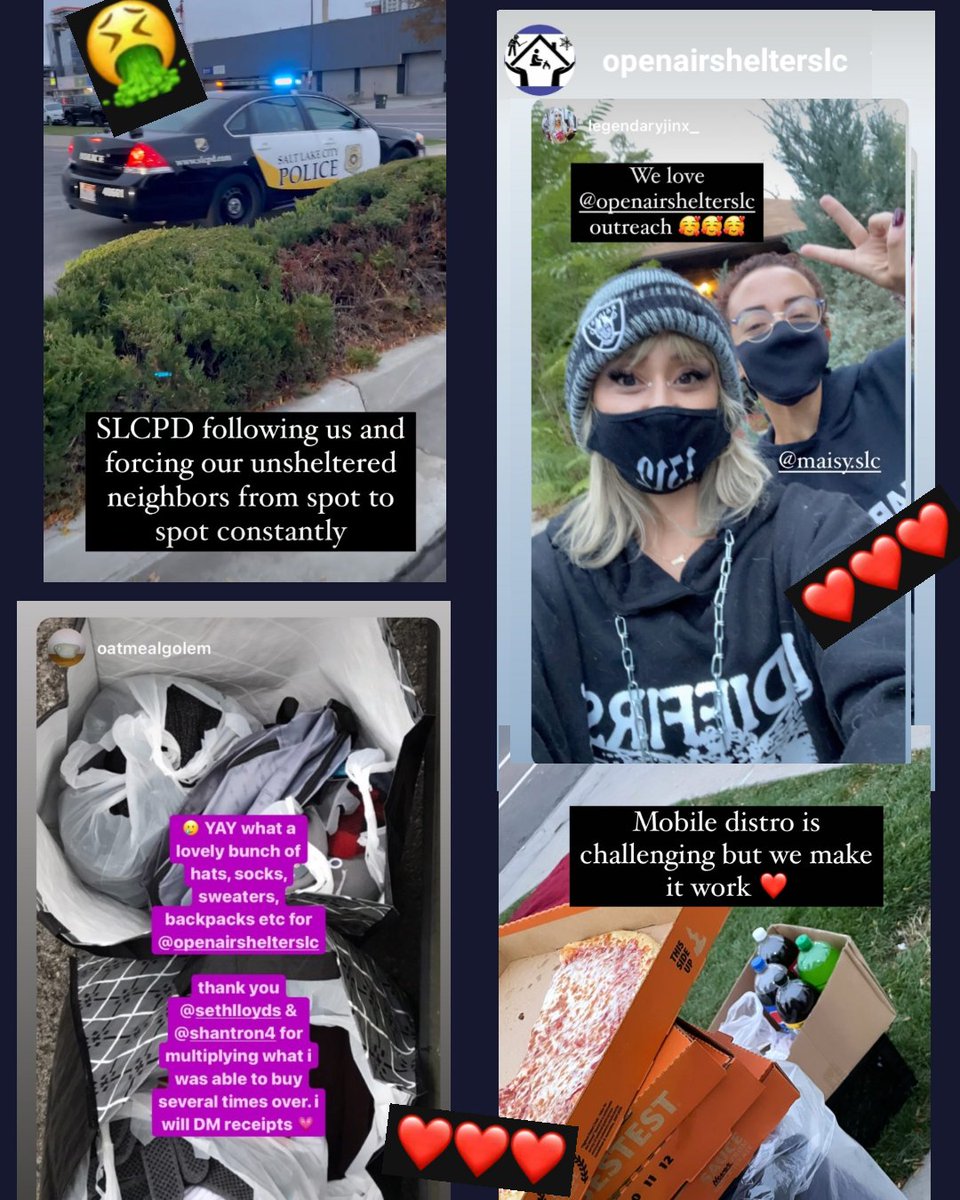 <a href="/OAS_SLC/">OpenAirShelterCoalitionSLC</a>
Distro looks like this ❤❤❤

Fuck <a href="/slcpd/">Salt Lake City Police Department</a>

#SolidarityNotCharity #AllPowerToThePeople #AbolishThePolice
