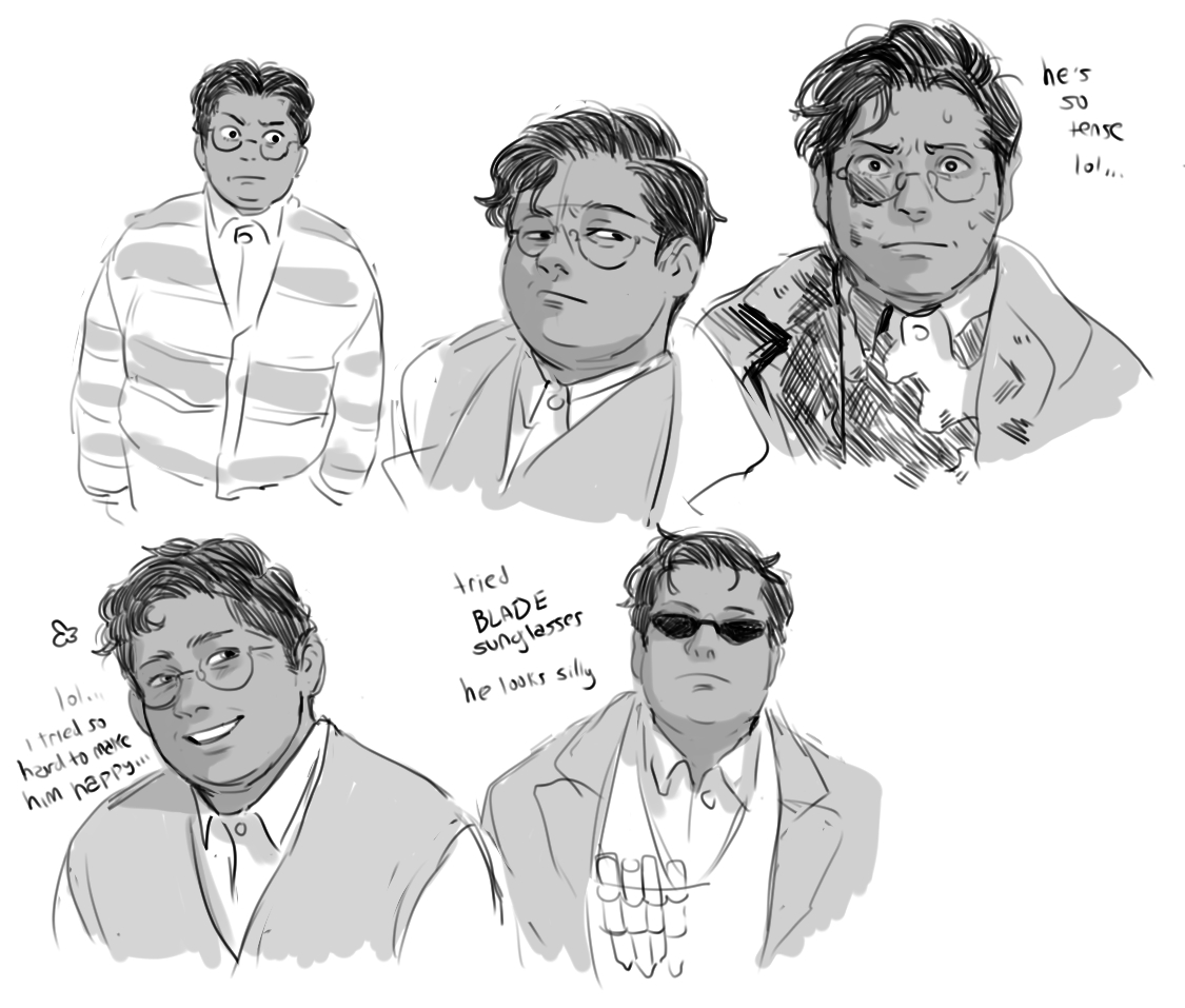 wwdits guillermo doodles in order of most recent
also a nandor lol
[wwdits] 