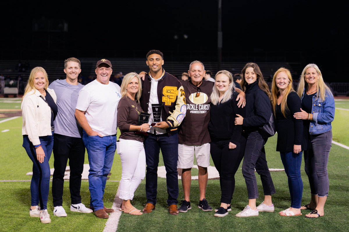 Truly a humbling and special night being inducted into the Hall of Fame at Jim Bonds stadium in front of family and friends. Congrats to the rest of the Class of 2020 and 2021! #BondsStrong