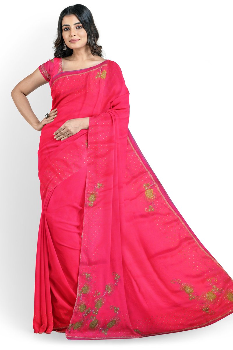 smsarees's tweet photo. Pink Designer Wedding Partywear Georgette Stone Beads Zari Hand Embroidery Work Bridal Saree Sari With Blouse Piece H054 https://t.co/49ZitLOomX #sale #smsaree #festival #designer #Clothing https://t.co/u3DEwVzZgs