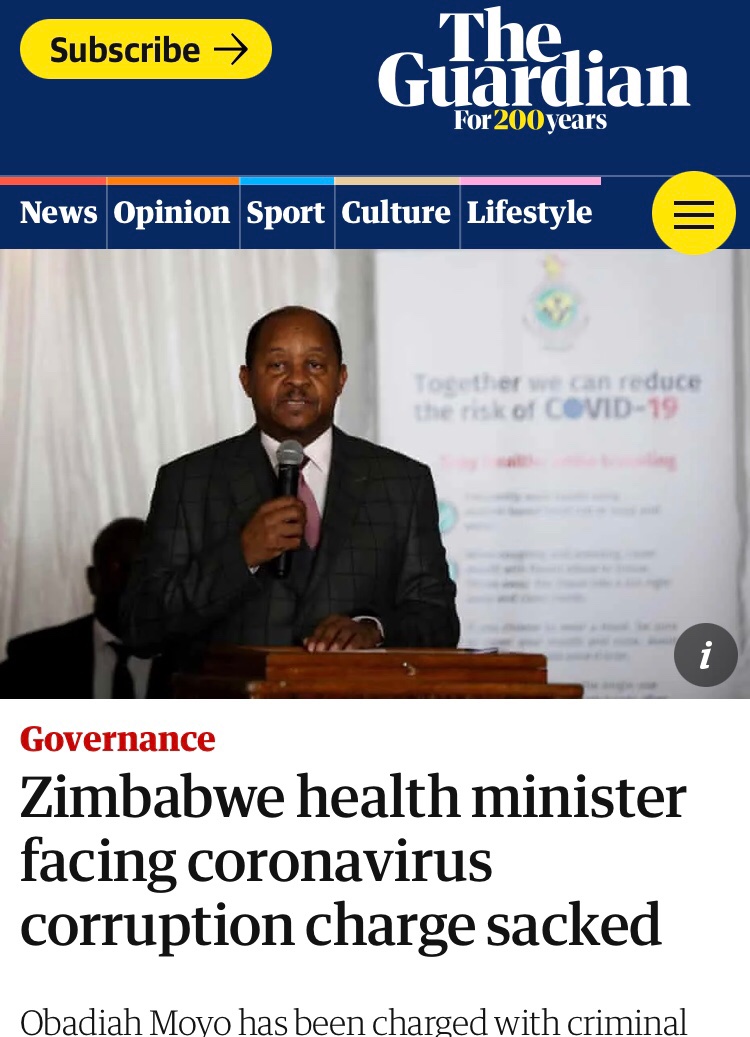 LHNewsZimbabwe's tweet photo. A petition launched by @DrivenChapman over the Drax Covid Corruption Case has received over 7500 signatures in just 5 days from concerned citizens since itโs launch. The #DraxGate scandal involving Obadiah Moyo was first reported by @zimlive & @daddyhope
https://t.co/BOKAAzd81l https://t.co/c5KAg7zLVH
