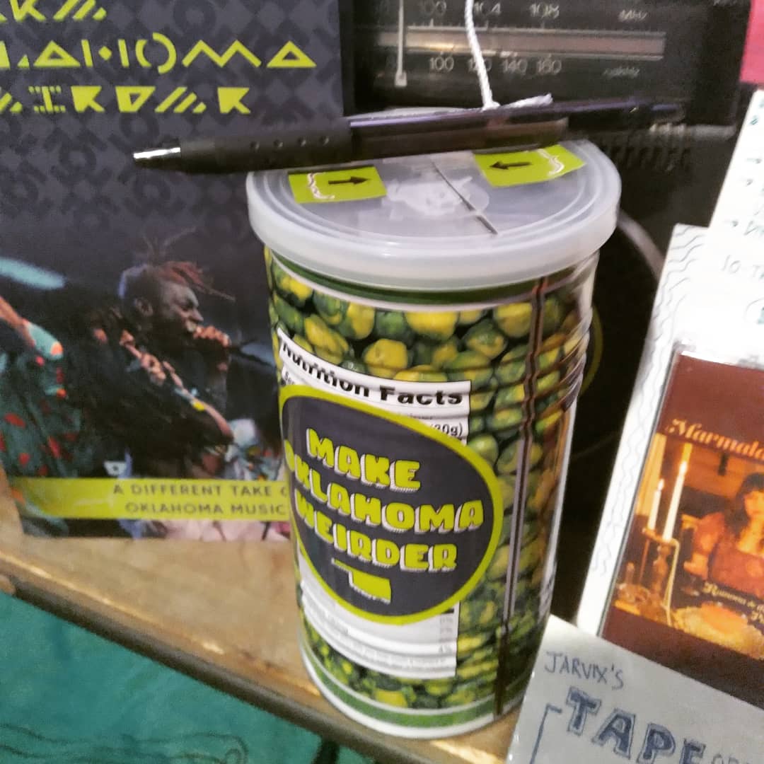 The 2nd run of <a href="/stepmomband/">stepmom</a> tapes are in! We've got this debut album back in our local band tape display at <a href="/DigItokc/">Dig It!</a> across from the pinball machine. While you're there, be sure to also enter our special #CassetteWeek grand prize giveaway! (look for the wasabi peas)