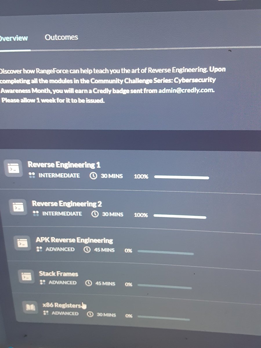 Guy_LaDouche's tweet photo. It just took me 8mins to complete right now. Idk what I messed up yesterday, I've done nothing different but hey got it done! @RangeForce #Malware #Linux #binary_code https://t.co/eMXYRNBJ2o