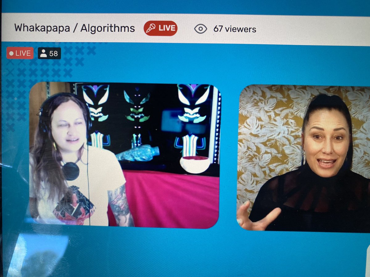 nickitempero's tweet photo. Whakapapa /algorithms. So moving , beautiful 💕. Jamie #ulearn21 https://t.co/zI3ue2ryAM